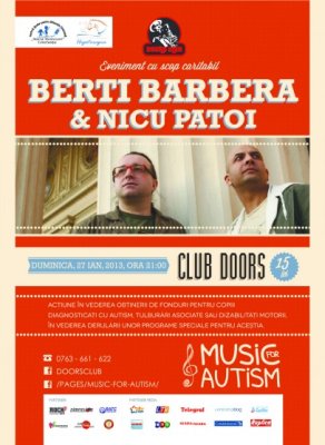Concert caritabil în Clubul Doors